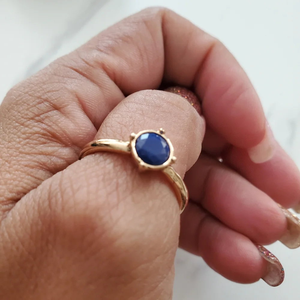Blue Stone NWOT Ring